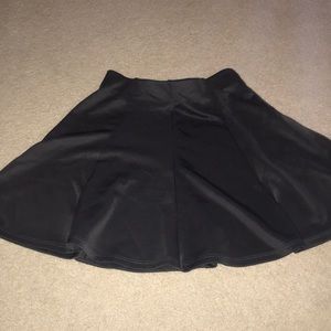 Dark Grey Cheer-Style Skirt
